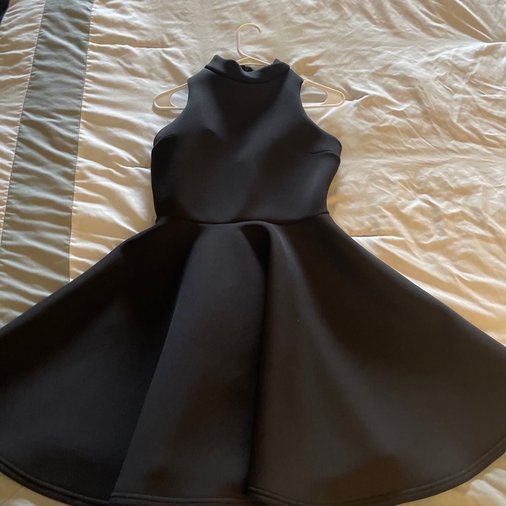 Little Black Scuba Dress
